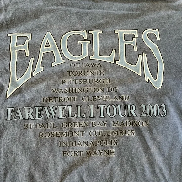 Eagles farewell tour concert tee 2003 - Picture 4 of 6